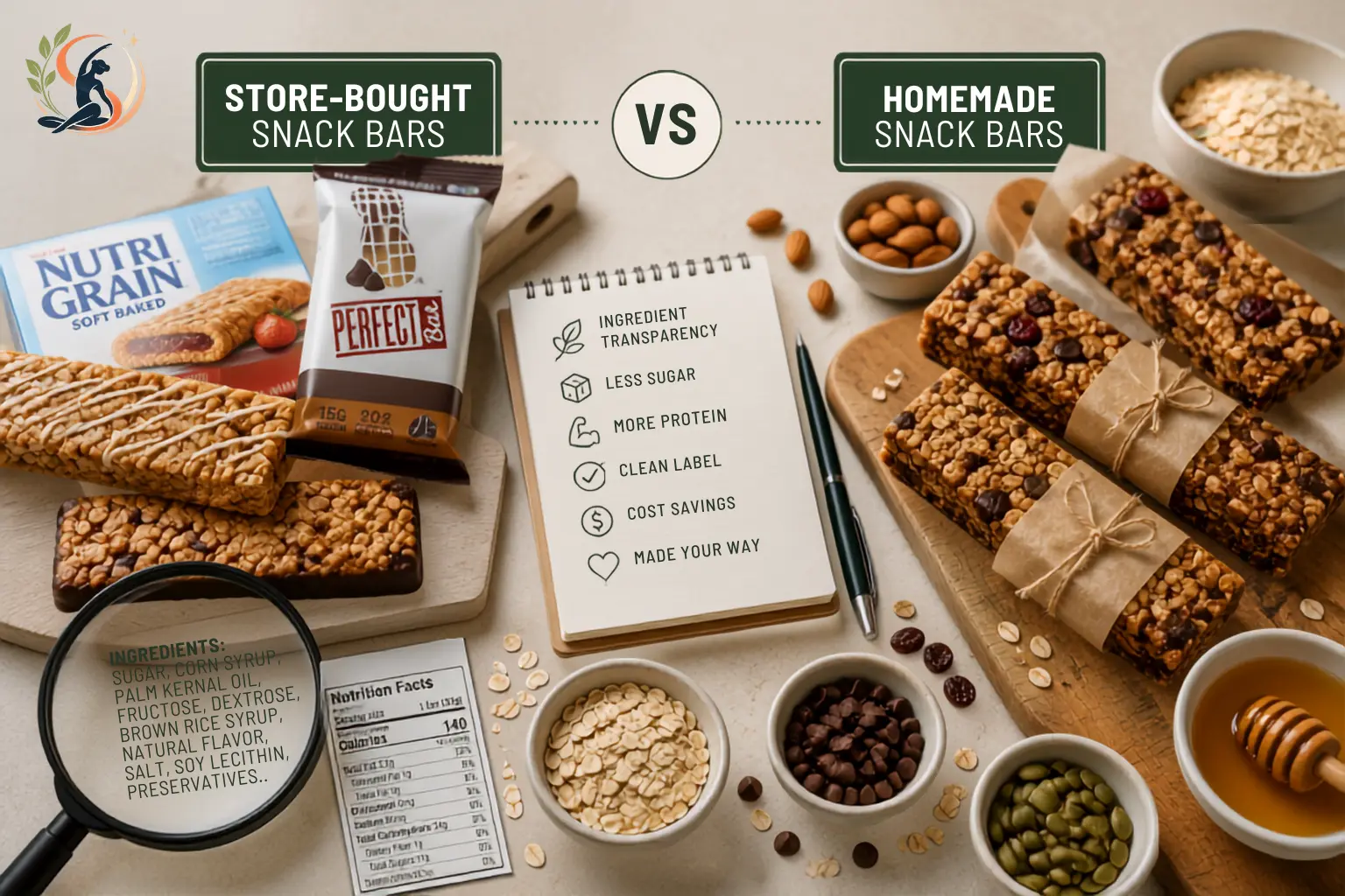 Healthy Snack Bars: Store-Bought vs Homemade