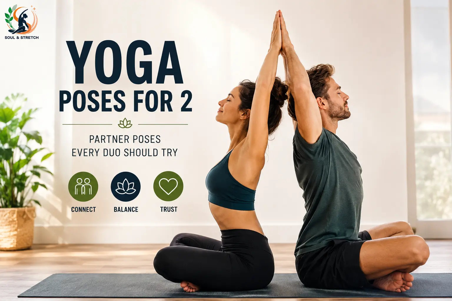 Yoga Poses for 2: Partner Poses Every Duo Should Try