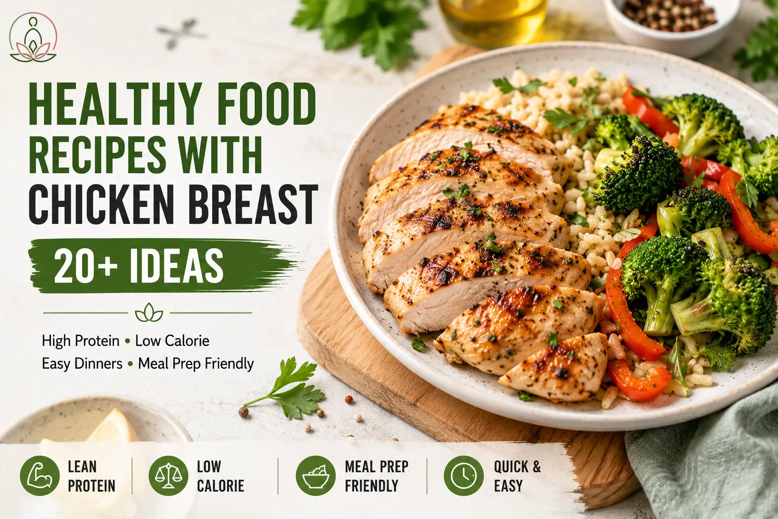 Healthy Food Recipes With Chicken Breast: 20+ Ideas That Actually Taste Good