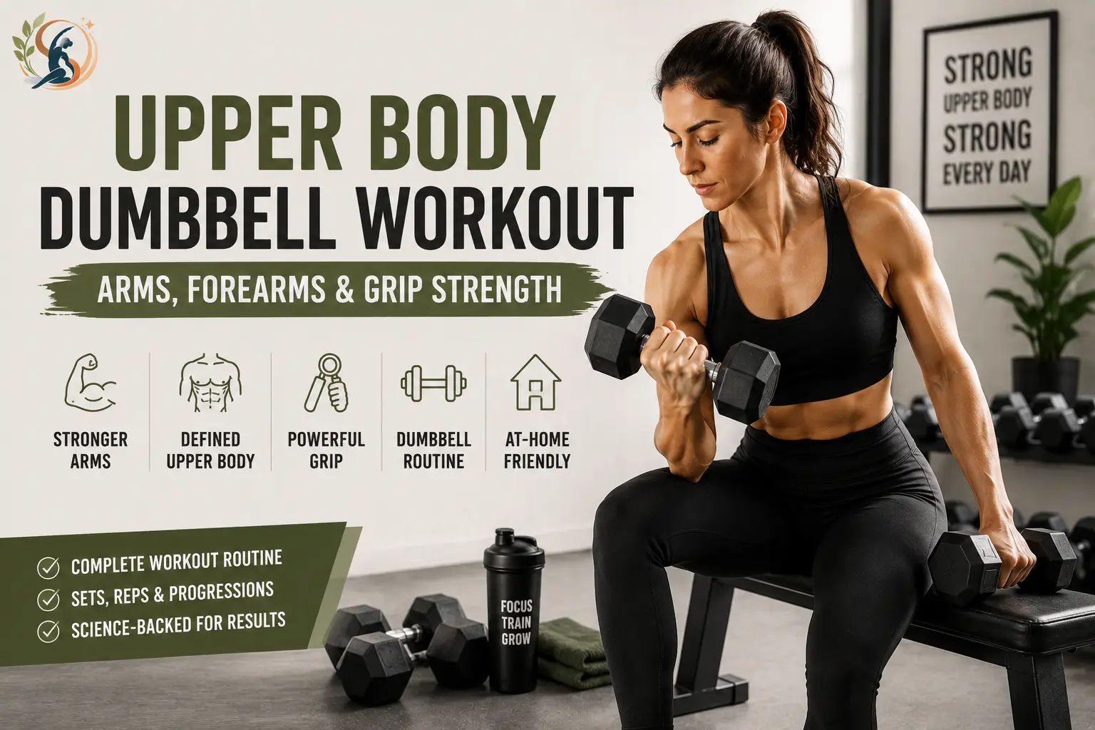 Upper Body Dumbbell Workout: The Complete Guide to Arms, Forearms and Grip Strength