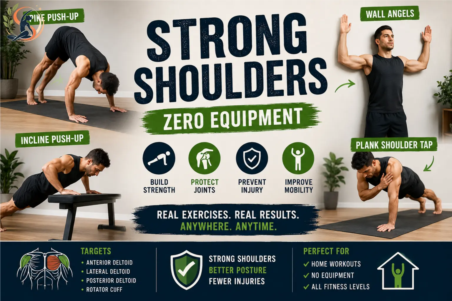 Bodyweight Shoulder Exercises: Build Real Strength With Zero Equipment
