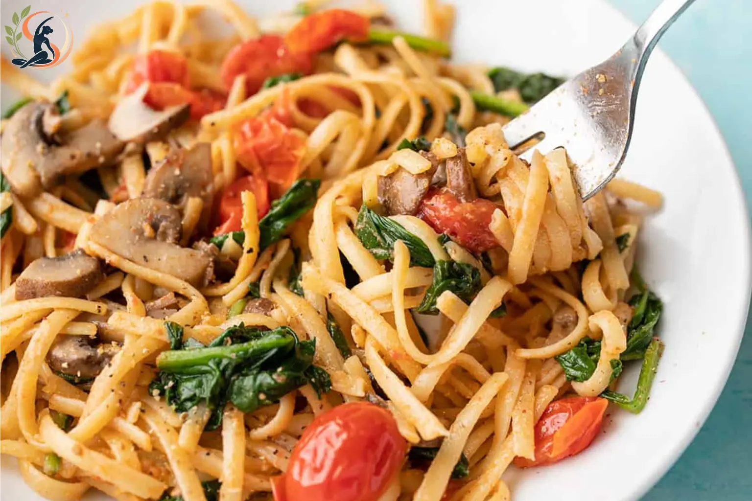 Healthy seafood pasta recipes with shrimp, salmon, vegetables and whole wheat pasta